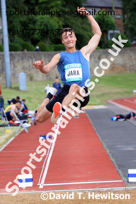 Decathlon Long Jump, 2024 EAP International Combined events, Hewcham, Northumberland.  Photo: David T. Hewitson/Sports for All Pics